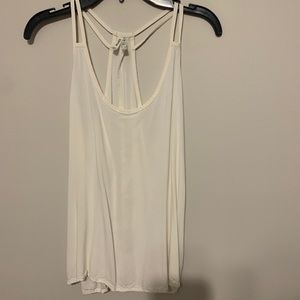white tank top